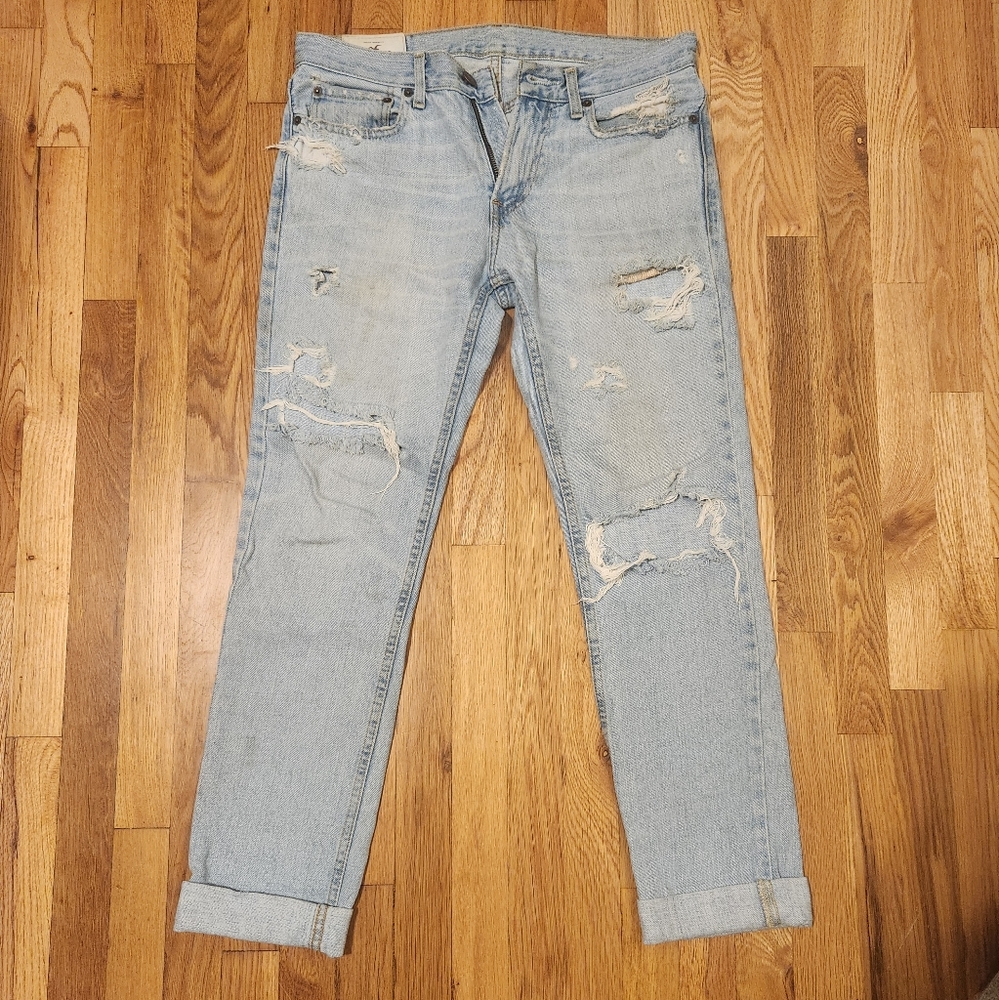 Hollister distressed jeans